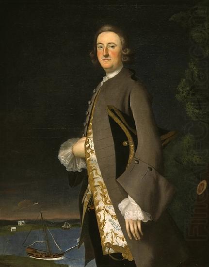 Joseph Blackburn Portrait of Captain John Pigott china oil painting image